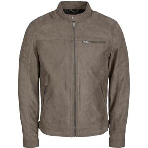 JACK & JONES Jjerocky jacka Noos konstläderjacka, falcon fake mocka, XL JACK & JONES Jjerocky jacka Noos konstläderjacka, falcon fake mocka, XL