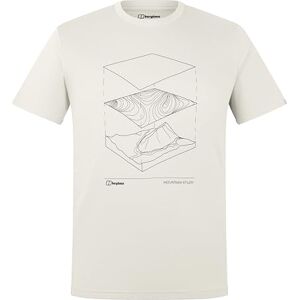 Berghaus mäns vardagliga element t-shirt, sten, M Berghaus mäns vardagliga element t-shirt, sten, M