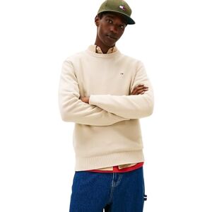 Tommy Jeans herr TJM Slim ESS tröja EXT Dm0dm21787 tröja, beige (Gulf Sand), XL, Beige (Gulf Sand), XL Tommy Jeans herr TJM Slim ESS tröja EXT Dm0dm21787 tröja, beige (Gulf Sand), XL, Beige (Gulf Sand), XL