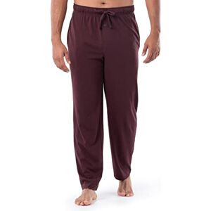Fruit of the Loom Men's 1-Pack Extended Sizes Jersey Knit Sleep Pant, Dark Red, 5X Fruit of the Loom Men's 1-Pack Extended Sizes Jersey Knit Sleep Pant, Dark Red, 5X