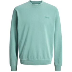 JACK & JONES Jjearchive Graphic Sweat Crew Neck Noos, Mineralblå, XS JACK & JONES Jjearchive Graphic Sweat Crew Neck Noos, Mineralblå, XS