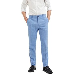 SELECTED HOMME SELETED HOMME Herr Slhslim-Oasis Linne TRS Noos kostymbyxor, ljusblå, 48 SE SELECTED HOMME SELETED HOMME Herr Slhslim-Oasis Linne TRS Noos kostymbyxor, ljusblå, 48 SE