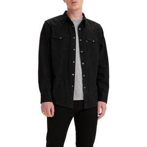 Levi's herr Tröja Barstow Western Standard, Marble Black Denim Rinse, M Levi's herr Tröja Barstow Western Standard, Marble Black Denim Rinse, M