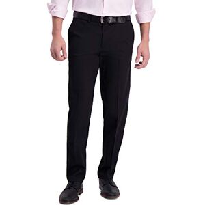 Haggar herr järnfri kaki rak passform platt flex midjeband ledig byxa Haggar herr järnfri kaki rak passform platt flex midjeband ledig byxa