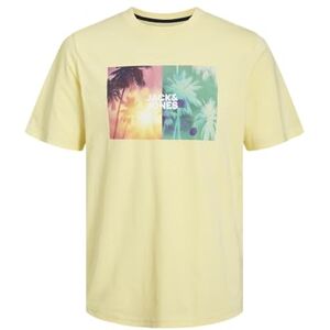 JACK & JONES JJNAVIN Tee SS Crew Neck, Fransk vanilj, S JACK & JONES JJNAVIN Tee SS Crew Neck, Fransk vanilj, S