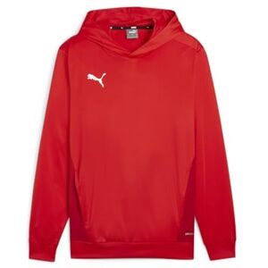 PUMA Men's Teamgoal Training Hoodie Hooded Sweatshirt, Röd Vit Snabb Röd, L, Red- vit-snabb röd, L PUMA Men's Teamgoal Training Hoodie Hooded Sweatshirt, Röd Vit Snabb Röd, L, Red- vit-snabb röd, L