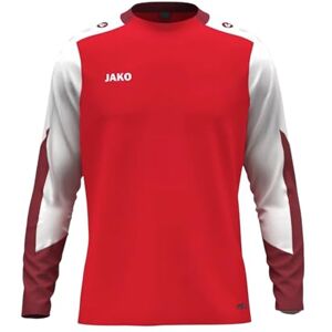 JAKO Unisex långärmad skjorta Dynamic, röd/vit/mörkröd, M JAKO Unisex långärmad skjorta Dynamic, röd/vit/mörkröd, M