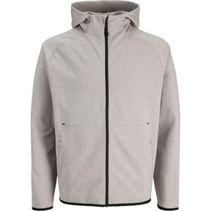 JACK & JONES Herr Jjebase Sweat Zip Hood Noos, ljusgrå mix, XXL, Ljusgrå mix, XXL JACK & JONES Herr Jjebase Sweat Zip Hood Noos, ljusgrå mix, XXL, Ljusgrå mix, XXL