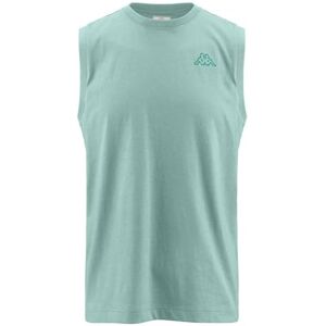 Kappa Cadwal Korporate Man Tee Bekväm och snygg teknisk T-shirt, Lichen Green och Wasabi Green, Storlek M Kappa Cadwal Korporate Man Tee Bekväm och snygg teknisk T-shirt, Lichen Green och Wasabi Green, Storlek M