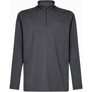 Oakley Herr Gravity Range Quarter Sweatshirt, Blackout Heather, Medium Oakley Herr Gravity Range Quarter Sweatshirt, Blackout Heather, Medium