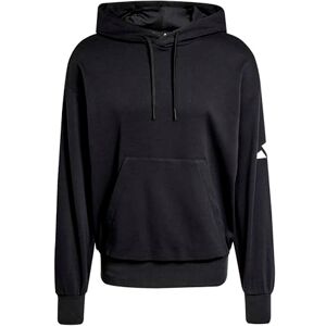 adidas Mezczyzni ESSENTIALS LOSE FIT THREE BAR TERRY HOODIE, Black/White, M adidas Mezczyzni ESSENTIALS LOSE FIT THREE BAR TERRY HOODIE, Black/White, M