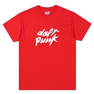 Daft Punk Sony Unisex Dp Retail Crest Logo Tee Röd Påfyllning, Röd, XXL Daft Punk Sony Unisex Dp Retail Crest Logo Tee Röd Påfyllning, Röd, XXL