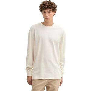 TOM TAILOR Denim T-shirt för män, 12906 – ullvit, L TOM TAILOR Denim T-shirt för män, 12906 – ullvit, L