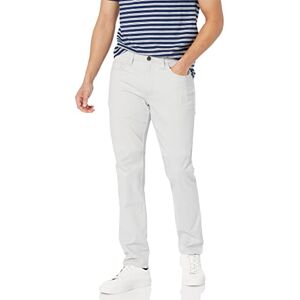 Amazon Essentials herr Skinny-Fit 5-fickors komfort stretch chinos byxa (tidigare Goodthreads), ljusgrå, 38 B x 36 L Amazon Essentials herr Skinny-Fit 5-fickors komfort stretch chinos byxa (tidigare Goodthreads), ljusgrå, 38 B x 36 L