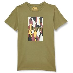 Jeep O102905-E100 J T-shirt herr tryck stor bakgrund bark kamouflage J23W Herr olivgrön XXL, Olive Green, XXL Jeep O102905-E100 J T-shirt herr tryck stor bakgrund bark kamouflage J23W Herr olivgrön XXL, Olive Green, XXL
