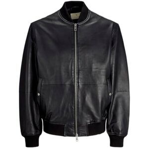 JACK & JONES JACK&JONES herr JPRCCBRANCO bomberjacka i läder, svart, M, svart, M JACK & JONES JACK&JONES herr JPRCCBRANCO bomberjacka i läder, svart, M, svart, M