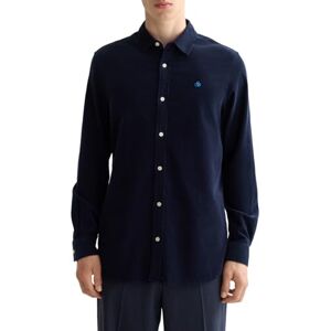 Scotch & Soda Lätt flanellrutig skjorta för män, Sky Captain Check 401, S Scotch & Soda Lätt flanellrutig skjorta för män, Sky Captain Check 401, S