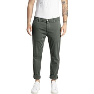 Replay Herr Chino Zeumar Slim Fit Hyperflex X-Lite med stretch, Militär grön 030-1, 40W / 34L Replay Herr Chino Zeumar Slim Fit Hyperflex X-Lite med stretch, Militär grön 030-1, 40W / 34L