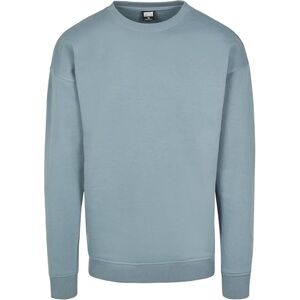Urban Classics Sweatshirt för män, sweat crewneck, tröja med breda ribbade manschetter för män i många färger, storlekar XS – 5XL, Blå (Dusty Blue 00747), 5XL plus size Urban Classics Sweatshirt för män, sweat crewneck, tröja med breda ribbade manschetter för män i många färger, storlekar XS – 5XL, Blå (Dusty Blue 00747), 5XL plus size