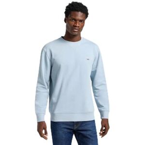 Lee Patch Crew SWS sweatshirt för män, Koncrete grå, S Lee Patch Crew SWS sweatshirt för män, Koncrete grå, S