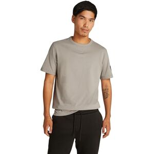 Calvin jeans herr emblem normal T-tröja J30J323484 S/S t-shirt, grå (rock ridge), XXS, Grå (Rock Ridge), XXS Calvin jeans herr emblem normal T-tröja J30J323484 S/S t-shirt, grå (rock ridge), XXS, Grå (Rock Ridge), XXS
