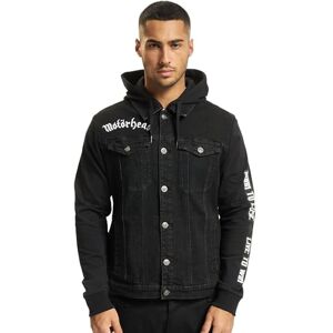Brandit Motörhead Cradock denimjacka vindjacka för män, svart, 6XL Brandit Motörhead Cradock denimjacka vindjacka för män, svart, 6XL