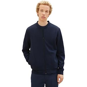 TOM TAILOR Denim herr sweatshirt bomberjacka, 10668-sky Captain Blue, XL TOM TAILOR Denim herr sweatshirt bomberjacka, 10668-sky Captain Blue, XL