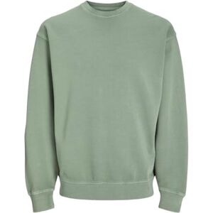 JACK & JONES JJECHARGE Faded Sweat Crew Neck NOOS, Isberggrön, XS JACK & JONES JJECHARGE Faded Sweat Crew Neck NOOS, Isberggrön, XS