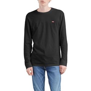 Levi's herr T-tröja Long-Sleeve Original Housemark Tee, Mineral Black, XS Levi's herr T-tröja Long-Sleeve Original Housemark Tee, Mineral Black, XS