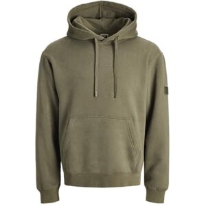 JACK & JONES Jcopoint Sweat Badge Hood Bf, Druva blad, XS JACK & JONES Jcopoint Sweat Badge Hood Bf, Druva blad, XS