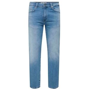 Only & Sons Onsweft Regular Lmb 8264 Azg DNM Noos, Ljus medium blå denim, 36W / 34L Only & Sons Onsweft Regular Lmb 8264 Azg DNM Noos, Ljus medium blå denim, 36W / 34L
