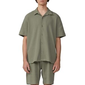 QS Resort Fit: Skjorta av våffelpiké, Olivgrön, M QS Resort Fit: Skjorta av våffelpiké, Olivgrön, M