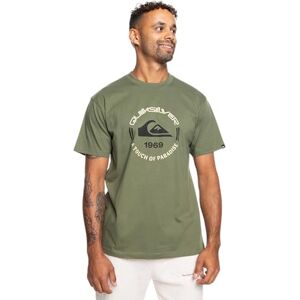 Quiksilver kortärmad t-shirt herr cirkel logotyp SS XS grön Quiksilver kortärmad t-shirt herr cirkel logotyp SS XS grön