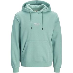 JACK & JONES Jjesoho Sweat Hood Noos, Mineralblå, S JACK & JONES Jjesoho Sweat Hood Noos, Mineralblå, S