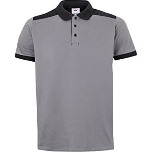 VELILLA 105519S Polo Stretch Bicolor Kortärmad Grå & Svart, Storlek XL, Grå och svart, XL VELILLA 105519S Polo Stretch Bicolor Kortärmad Grå & Svart, Storlek XL, Grå och svart, XL
