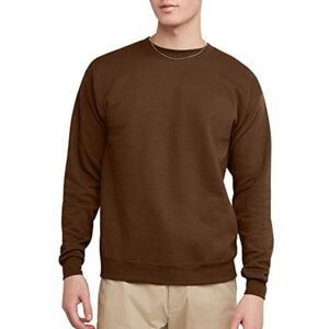 Hanes EcoSmart Herrfleece, pullover med rund hals, tröja, 1- eller 2-pack, XL Hanes EcoSmart Herrfleece, pullover med rund hals, tröja, 1- eller 2-pack, XL