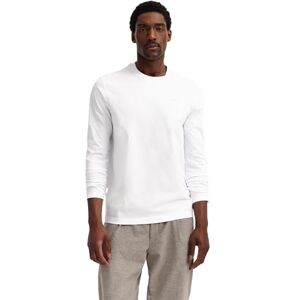 bugatti herrsweatshirt, långärmad bomull, 10 vit, XXL bugatti herrsweatshirt, långärmad bomull, 10 vit, XXL