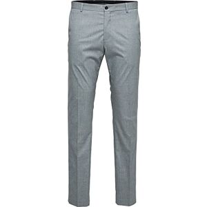 SELECTED HOMME Herr Slhslim-mylologan ljusgrå TRS B Noos kostymbyxor, ljusgrå melange, 40 EU, Ljusgrå melange, 40 SE SELECTED HOMME Herr Slhslim-mylologan ljusgrå TRS B Noos kostymbyxor, ljusgrå melange, 40 EU, Ljusgrå melange, 40 SE