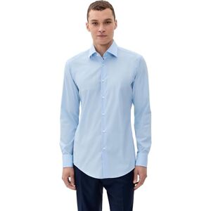 Boss Hugo Herr Hank Kent skjorta, Ljus linne blå, 16" Neck Boss Hugo Herr Hank Kent skjorta, Ljus linne blå, 16" Neck