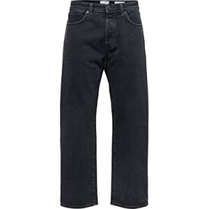 SELECTED HOMME Herr SLHLOOSE-Kobe 24301 jeans W NOOS jeansbyxor, svart denim, 38/32, Svart denim, 38W x 32L SELECTED HOMME Herr SLHLOOSE-Kobe 24301 jeans W NOOS jeansbyxor, svart denim, 38/32, Svart denim, 38W x 32L