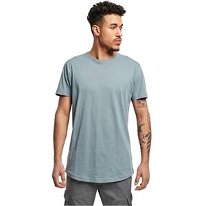 Urban Classics herr T-tröja Shaped Long Tee, DustyBlue, L Urban Classics herr T-tröja Shaped Long Tee, DustyBlue, L