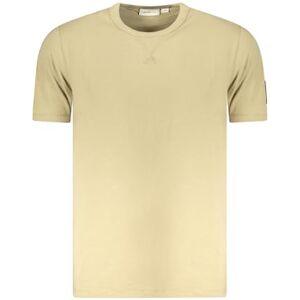 Calvin Herr S/S stickade toppar, Brun (trädhus), XXL Calvin Herr S/S stickade toppar, Brun (trädhus), XXL
