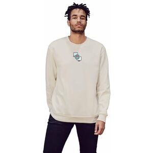 Green Fish Sweatshirt herr, Beige, M Green Fish Sweatshirt herr, Beige, M