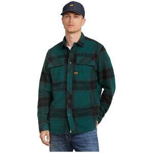 G-STAR RAW CPO Regular Shirt ls, Flerfärgad (Bright Billet Green Luke Check D23583-d749-g718), S G-STAR RAW CPO Regular Shirt ls, Flerfärgad (Bright Billet Green Luke Check D23583-d749-g718), S