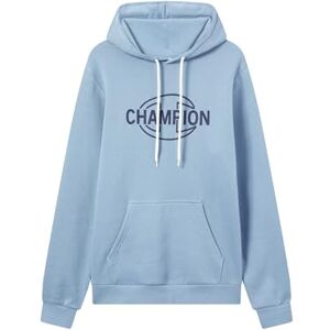 Champion Legacy-huvtröja för män, Ljusblått, XXL Champion Legacy-huvtröja för män, Ljusblått, XXL