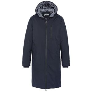 Schott NYC Fargo lång jacka med dragkedja sod Schott, Marin, 3XL Schott NYC Fargo lång jacka med dragkedja sod Schott, Marin, 3XL