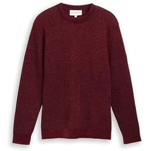 TOM TAILOR herrtröja, 25419 – marinblå röd mouliné, 3XL TOM TAILOR herrtröja, 25419 – marinblå röd mouliné, 3XL
