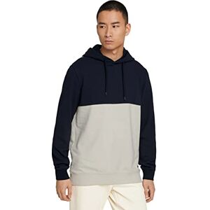 TOM TAILOR Denim Herr Hoodie sweatshirt med struktur 1028403, 13808 Creme, XS TOM TAILOR Denim Herr Hoodie sweatshirt med struktur 1028403, 13808 Creme, XS