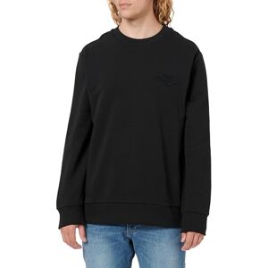 GANT REG Tonal Shield C-Neck Sweat, svart, 5XL GANT REG Tonal Shield C-Neck Sweat, svart, 5XL