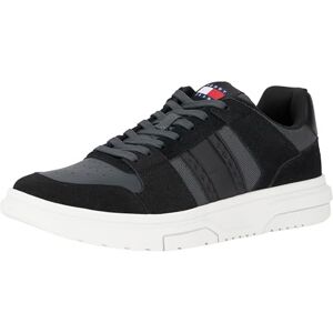 Tommy Jeans herr The Brooklyn Mix MAT. (EM0EM01457) lågtopp sneaker, svart (svart), 42 EU, svart, 42 EU Tommy Jeans herr The Brooklyn Mix MAT. (EM0EM01457) lågtopp sneaker, svart (svart), 42 EU, svart, 42 EU
